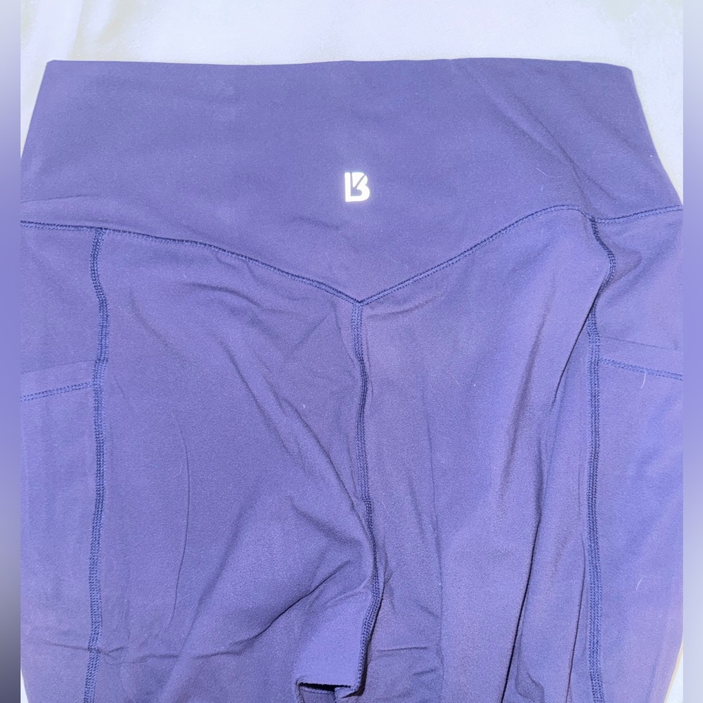 Blue/purple High-Waisted Leggings